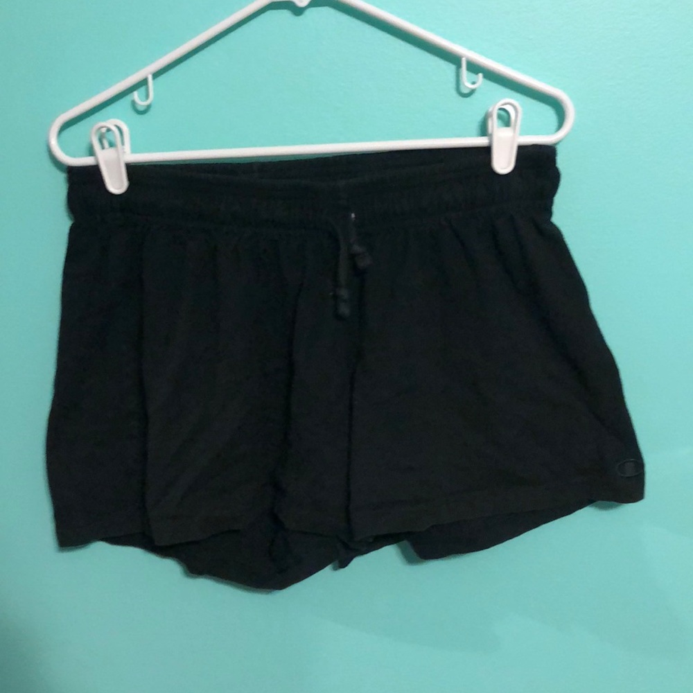 Black champion shorts
